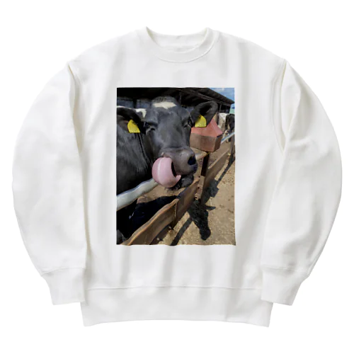 バカな子ほどかわいい Heavyweight Crew Neck Sweatshirt