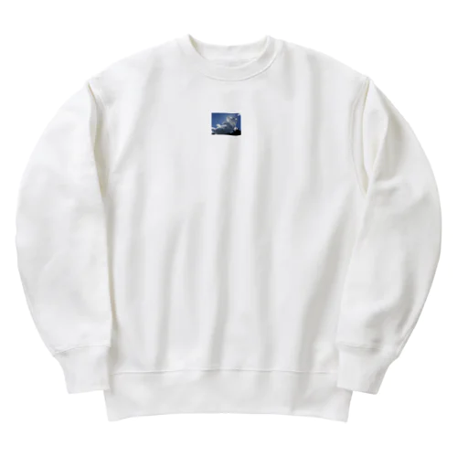 くものプーさん Heavyweight Crew Neck Sweatshirt