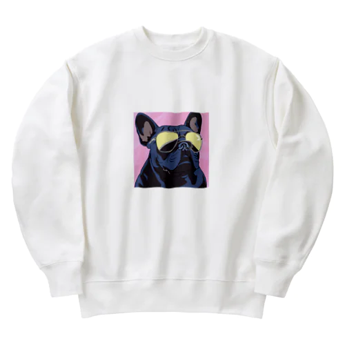 GURASANフレンチブルドック Heavyweight Crew Neck Sweatshirt