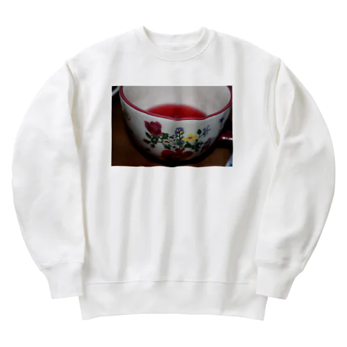 ローズティーフラワー Heavyweight Crew Neck Sweatshirt