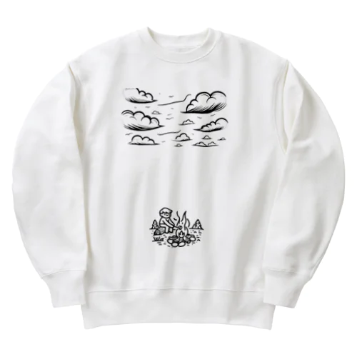 高い空 Heavyweight Crew Neck Sweatshirt