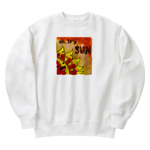 ザッサン(太陽くん) Heavyweight Crew Neck Sweatshirt