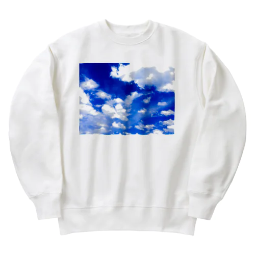 青空 Heavyweight Crew Neck Sweatshirt