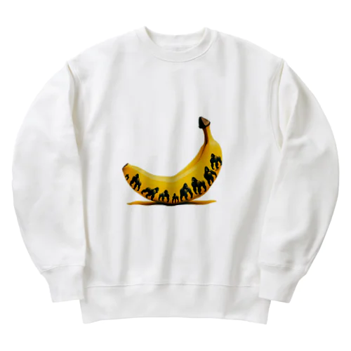 The Mighty Gorilla Sugar Spots Heavyweight Crew Neck Sweatshirt