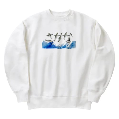 ぶりぶりさかな Heavyweight Crew Neck Sweatshirt