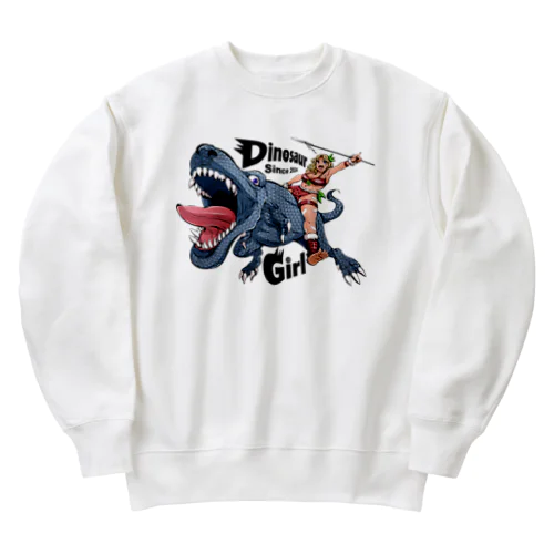 ダイナソーガール Heavyweight Crew Neck Sweatshirt