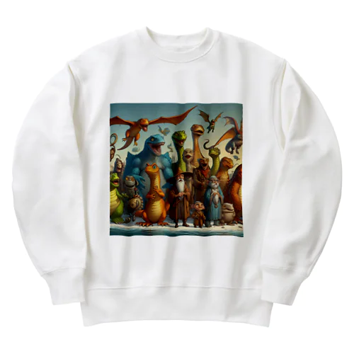 ハイ　チーズ Heavyweight Crew Neck Sweatshirt