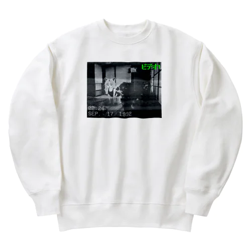 不快感-ビデオ1- Heavyweight Crew Neck Sweatshirt