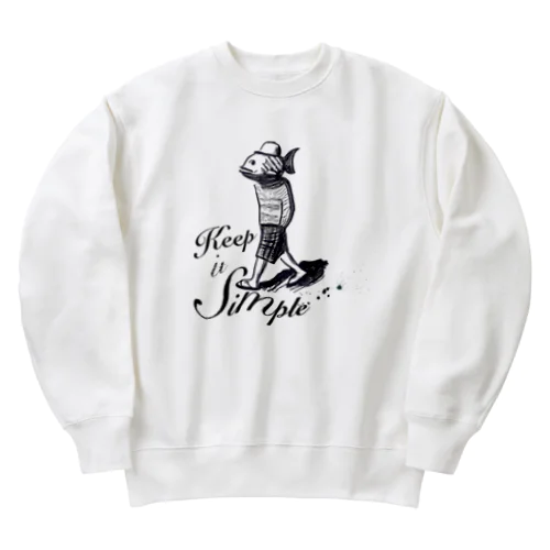 Inspirational Lifestyle & Fish-man Heavyweight Crew Neck Sweatshirt