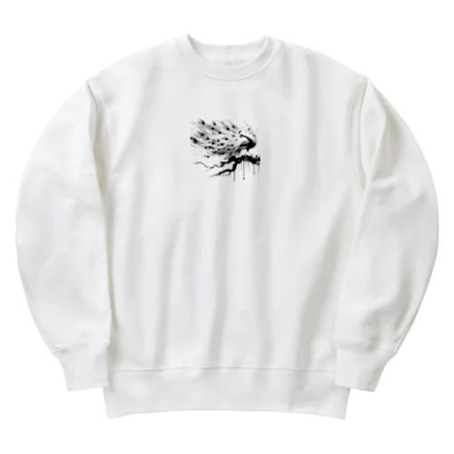 孔雀ジャック Heavyweight Crew Neck Sweatshirt