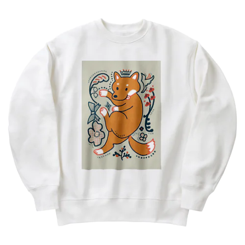 芝わんわん Heavyweight Crew Neck Sweatshirt