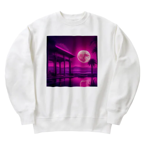 砂漠の夜空 Heavyweight Crew Neck Sweatshirt