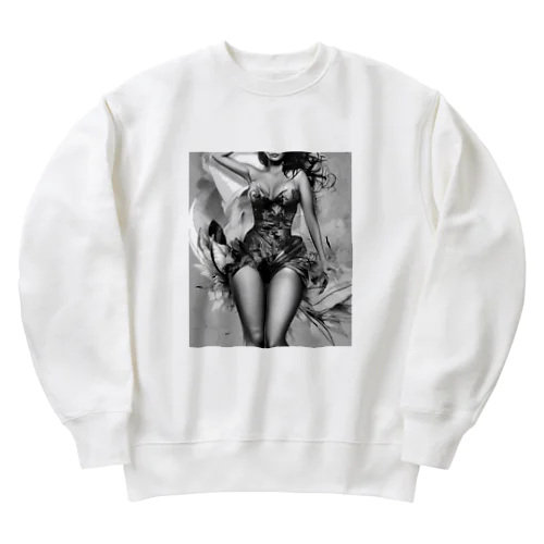 女性 Heavyweight Crew Neck Sweatshirt