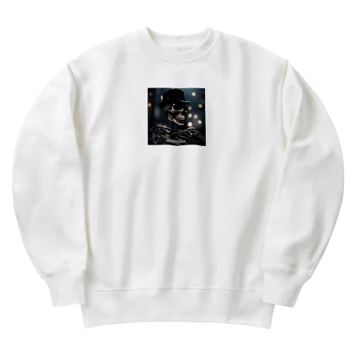 ダンディな骸骨 Heavyweight Crew Neck Sweatshirt