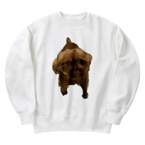 ブリュッセルグリフォンのリップ♡ Heavyweight Crew Neck Sweatshirt