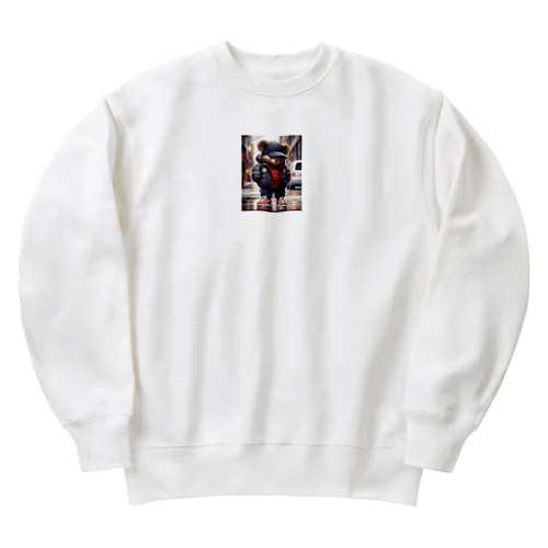 オシャレなクマ Heavyweight Crew Neck Sweatshirt