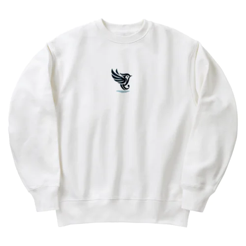 幸せスワロー Heavyweight Crew Neck Sweatshirt