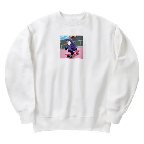 スケーターペンギン君 Heavyweight Crew Neck Sweatshirt