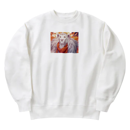 ハンサムライオン🦁 Heavyweight Crew Neck Sweatshirt