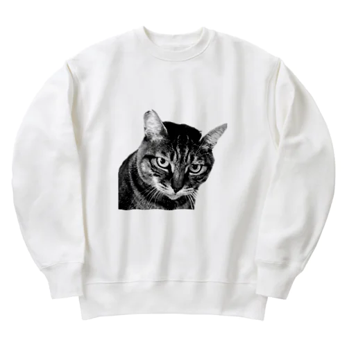 Cat Heavyweight Crew Neck Sweatshirt