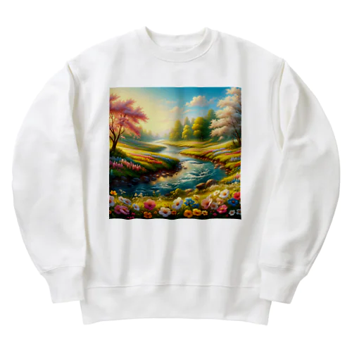 春の訪れ♬ Heavyweight Crew Neck Sweatshirt