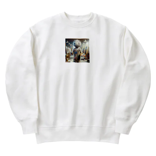 美術の先生：学校シリーズ Heavyweight Crew Neck Sweatshirt