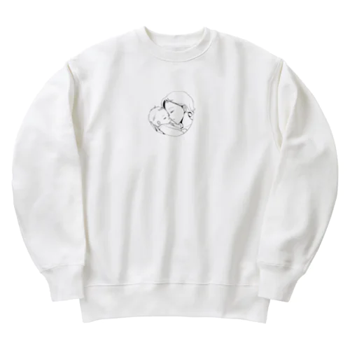 母の愛 Heavyweight Crew Neck Sweatshirt