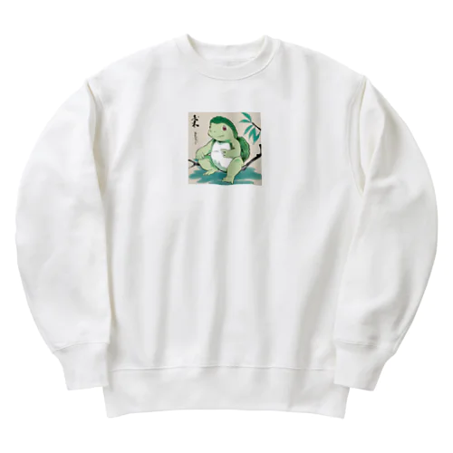 河童！？ Heavyweight Crew Neck Sweatshirt