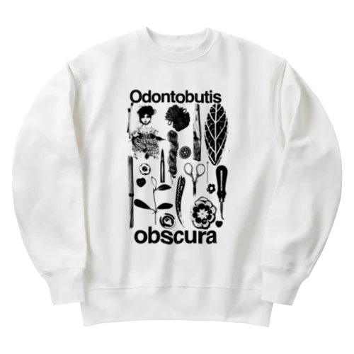 Odontobutis obscura Heavyweight Crew Neck Sweatshirt