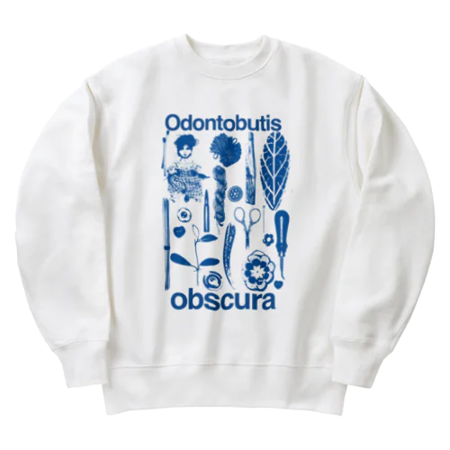 Odontobutis obscura Heavyweight Crew Neck Sweatshirt