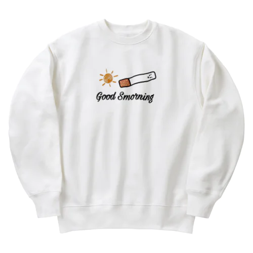 Good Smorning（タバコ） Heavyweight Crew Neck Sweatshirt