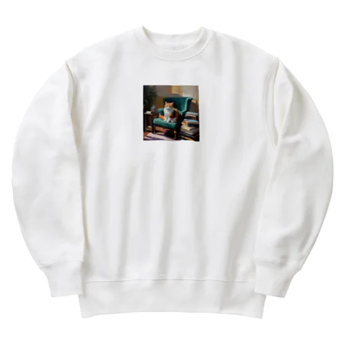 博識 Heavyweight Crew Neck Sweatshirt