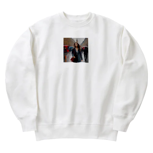 ロンドン Heavyweight Crew Neck Sweatshirt