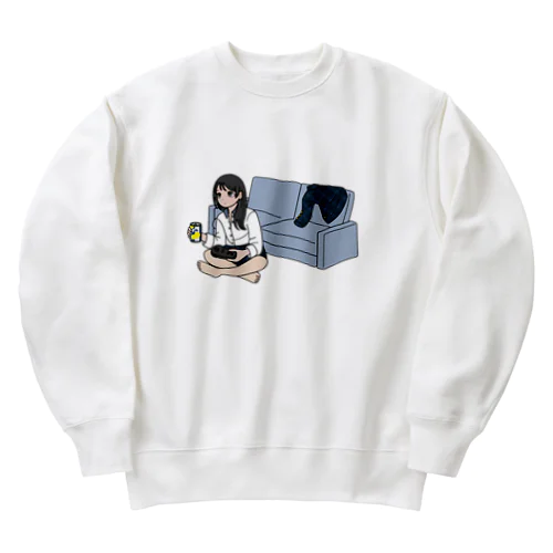 ゆちル Heavyweight Crew Neck Sweatshirt