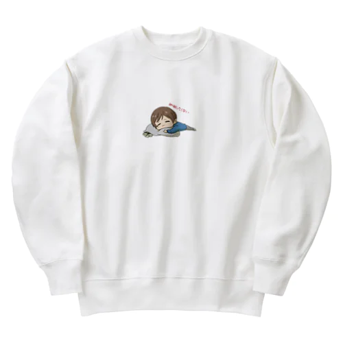 納税したくないんです Heavyweight Crew Neck Sweatshirt