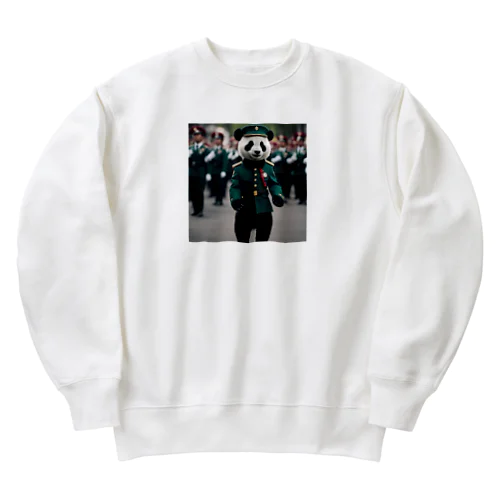 パンダ軍曹 Heavyweight Crew Neck Sweatshirt