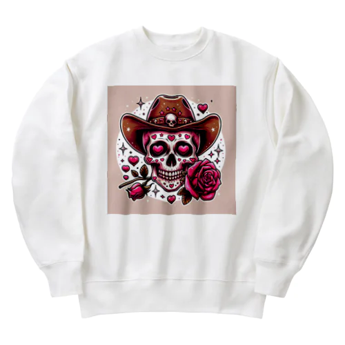 ローズスカル Heavyweight Crew Neck Sweatshirt