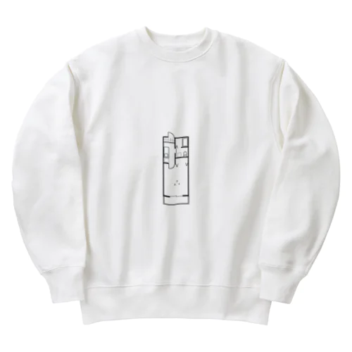 間取り図 Heavyweight Crew Neck Sweatshirt