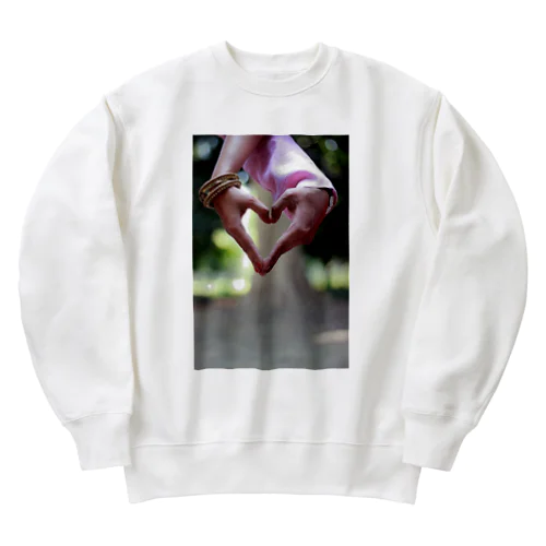 ハートカップル Heavyweight Crew Neck Sweatshirt