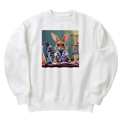 科学者のうさぎ Heavyweight Crew Neck Sweatshirt