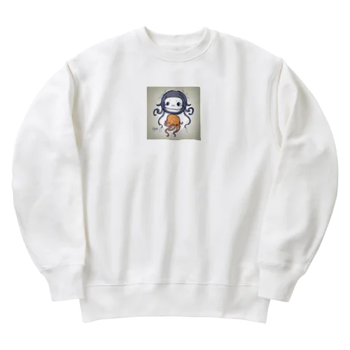 クラゲの子 Heavyweight Crew Neck Sweatshirt