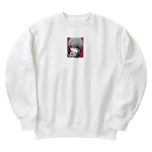 lain  Heavyweight Crew Neck Sweatshirt