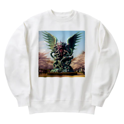 妖怪 Heavyweight Crew Neck Sweatshirt