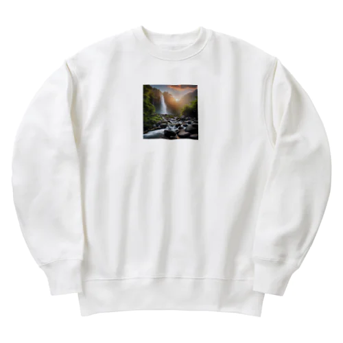 sonsonぱわーすぼっと Heavyweight Crew Neck Sweatshirt