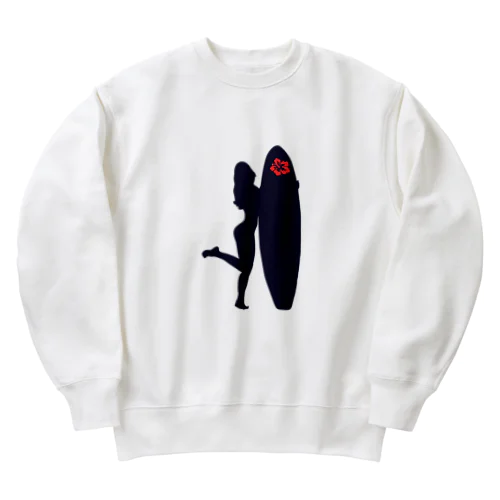 サーフガール Heavyweight Crew Neck Sweatshirt