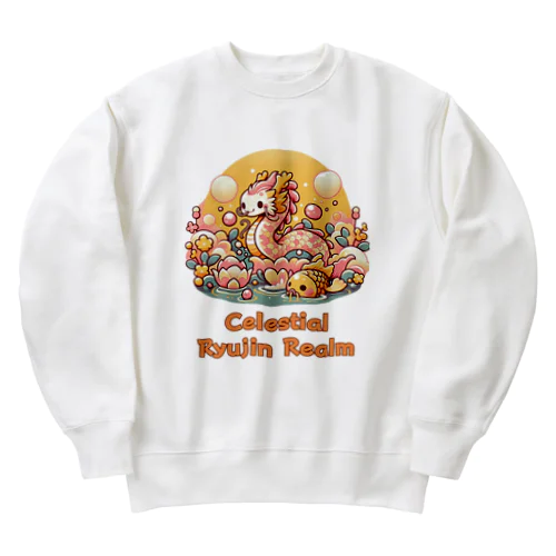 Celestial Ryujin Realm～天上の龍神社6 Heavyweight Crew Neck Sweatshirt