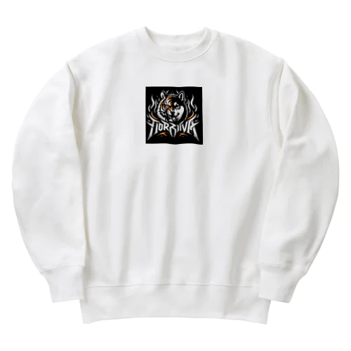 虎柴オリジナルグッズ Heavyweight Crew Neck Sweatshirt