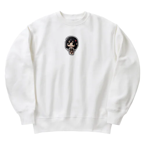 大人しい女の子 Heavyweight Crew Neck Sweatshirt