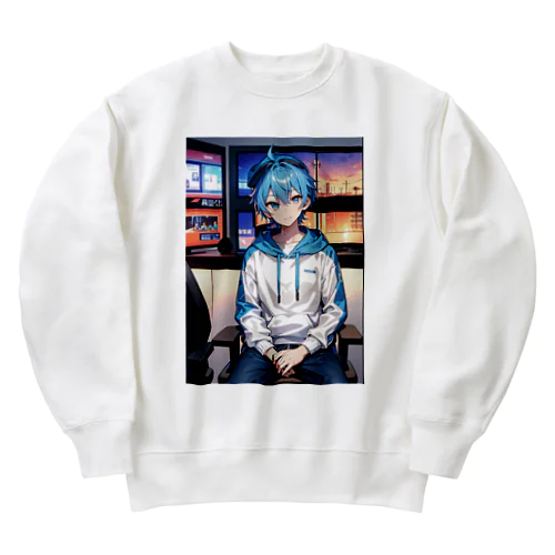 二橋 黎（ふたばし れい：Hutabasi rei）～星屑のアイドル～ Heavyweight Crew Neck Sweatshirt