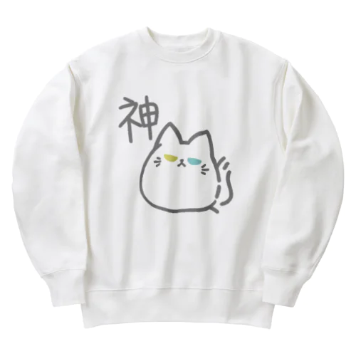 神 Heavyweight Crew Neck Sweatshirt